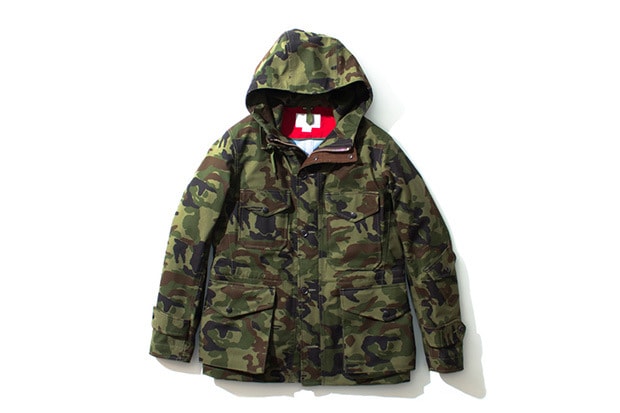 nanamica 2013 秋冬 GORE-TEX 迷彩系列