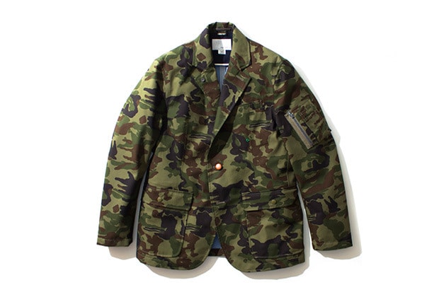 nanamica 2013 秋冬 GORE-TEX 迷彩系列