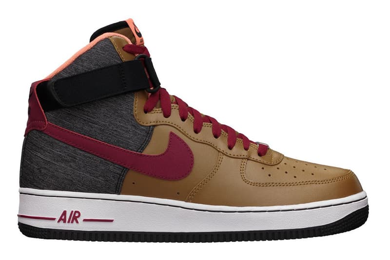 Nike Sportswear Air Force 1 High 07 Ale Brown/Noble Red-Black 配色