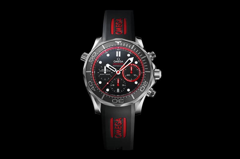 Omega 發表 Seamaster Diver Team ETNZ 美洲盃限量錶款