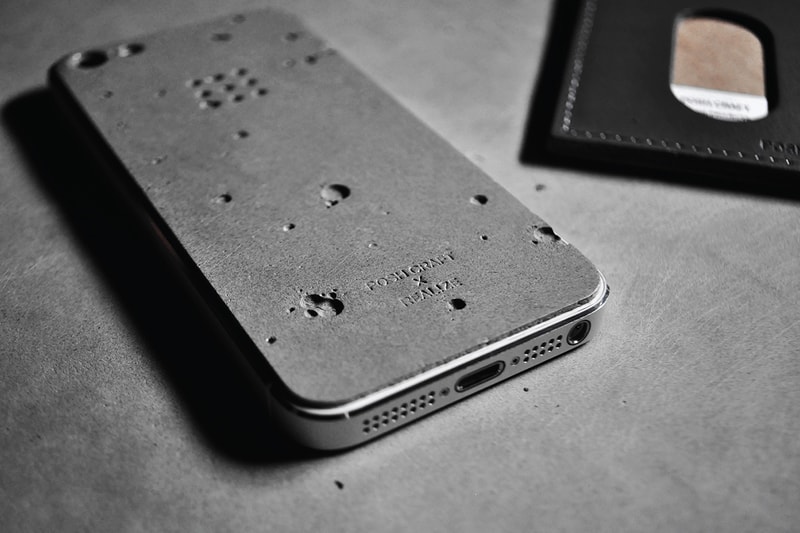 Posh Craft x Realize “Luna” iPhone 5 混凝土保護貼