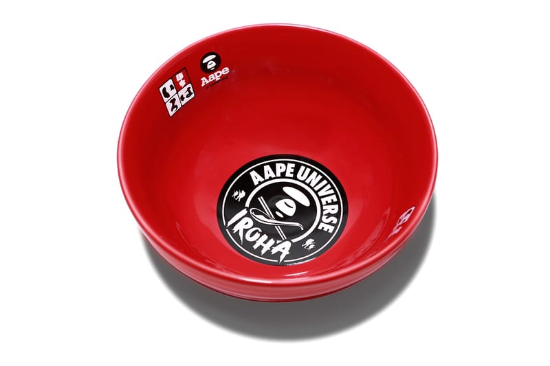 Ramen Iroha x AAPE by A Bathing Ape 別注聯乘拉麵碗