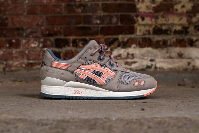 Ronnie Fieg x ASICS Gel Lyte III “Flamingo” 聯名鞋款近照一覽