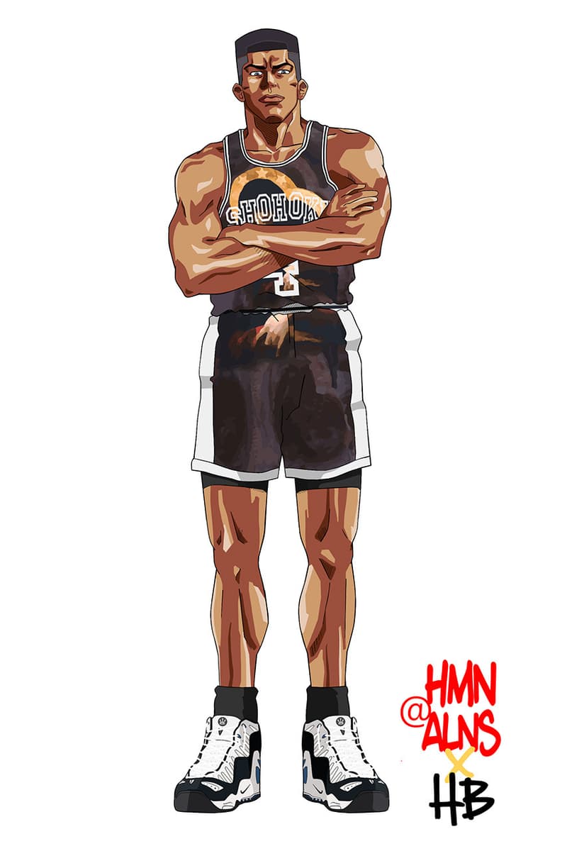 Slam Dunk x HMN ALNS 插畫作品