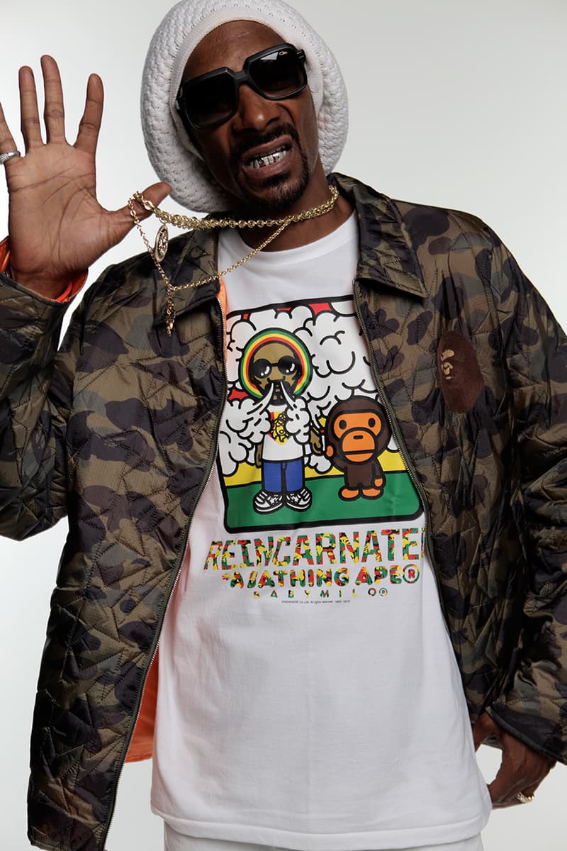 Snoop Lion x A Bathing Ape 2013 聯乘系列造型搭配 Lookbook