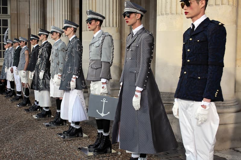 Thom Browne 2014 春夏系列發佈會現場回顧及街拍放送