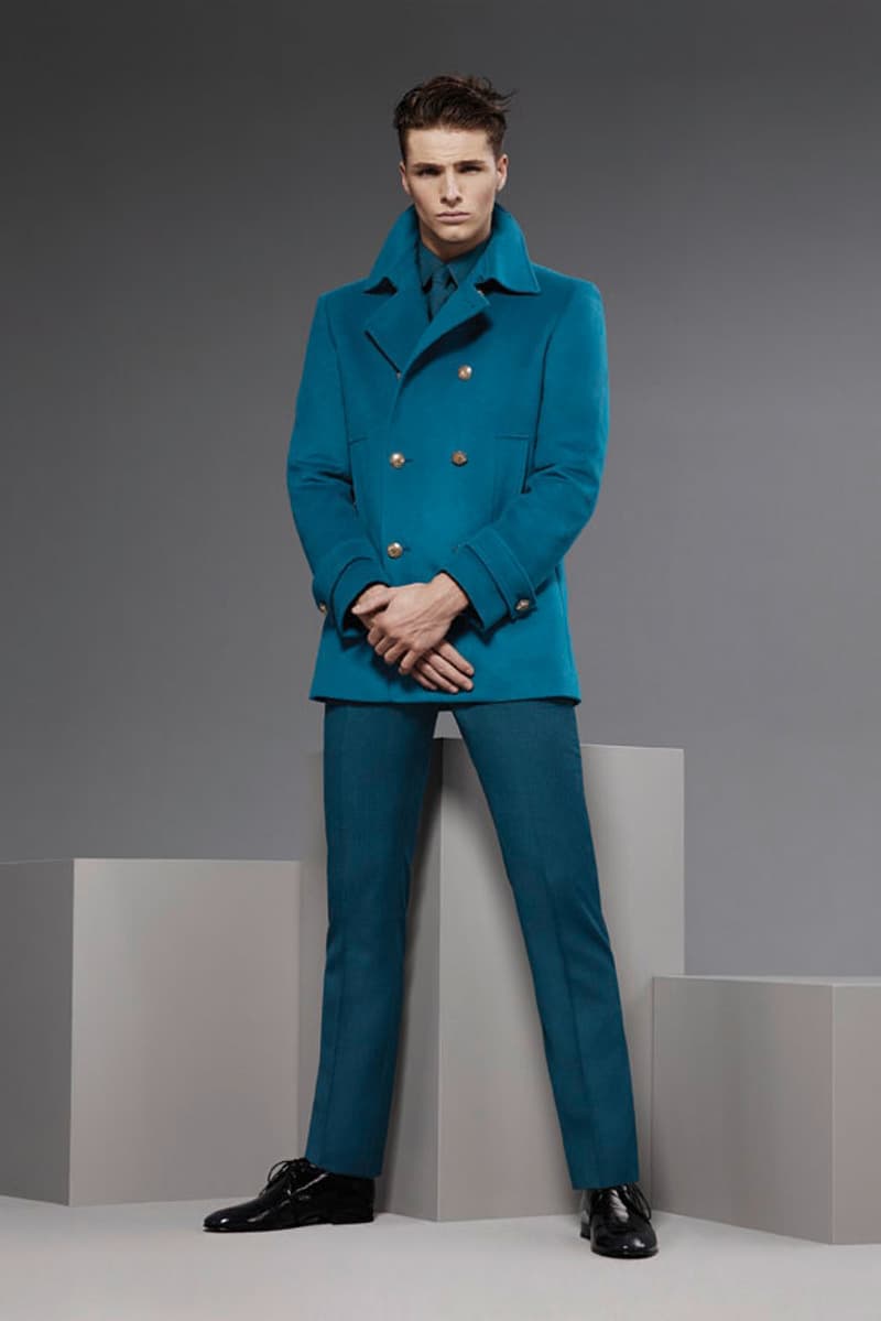 Versace 2013 秋冬系列造型 Lookbook