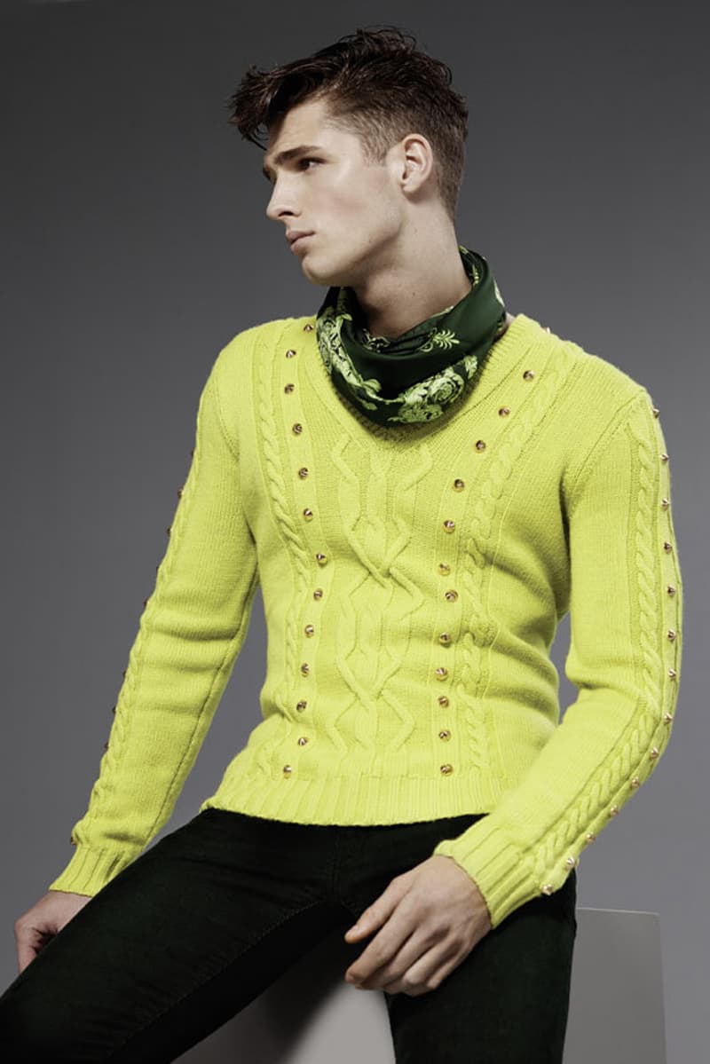 Versace 2013 秋冬系列造型 Lookbook