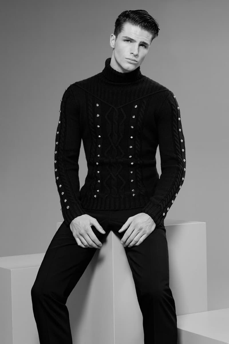 Versace 2013 秋冬系列造型 Lookbook