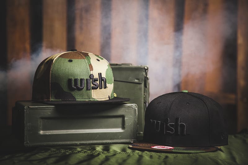 Wish 2013 春夏 “Woodland Camo” Snapback 帽款系列