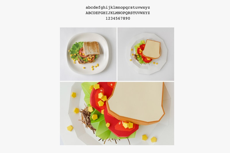 探討食物與字體之間的微妙關係