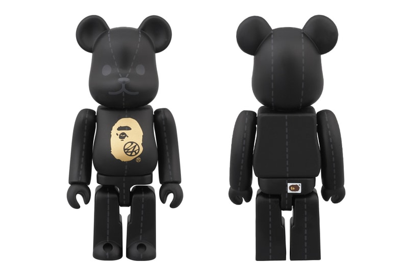 A Bathing Ape x 24karats x Medicom Toy 100% Bearbrick 公仔