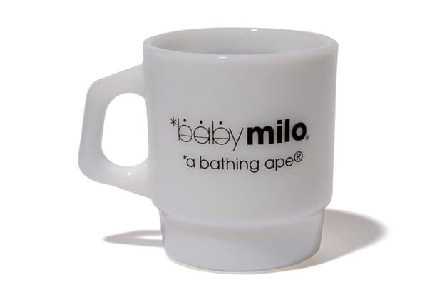 A Bathing Ape x Fire-King College Mug 聯名馬克杯