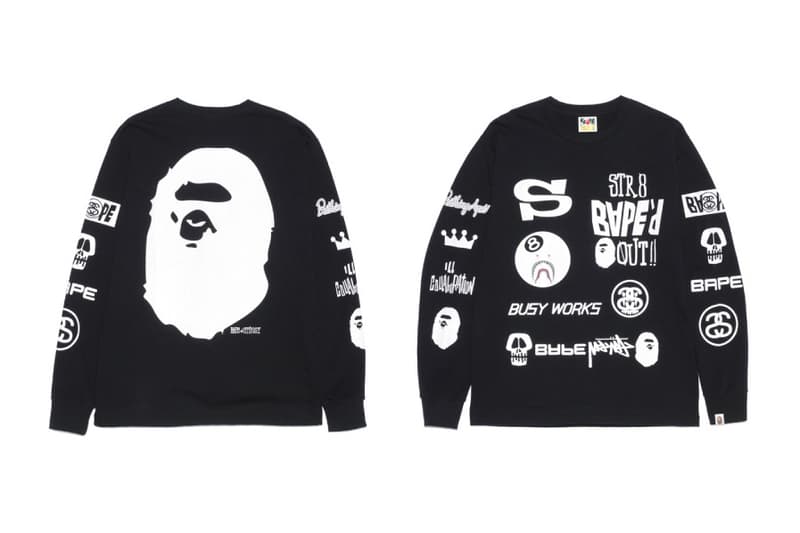 A Bathing Ape x Stussy 2013 秋冬聯乘系列「Ill Collaboration」