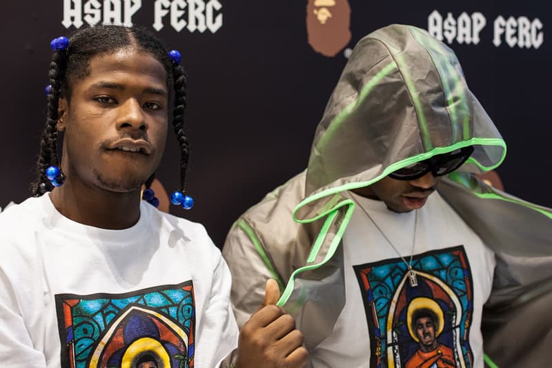 A$AP Ferg x A Bathing Ape “TrapLord” 聯名限量 T-Shirt 發佈派對現場回顧