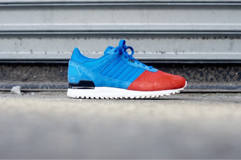 adidas Originals ZX700 Blue/Red 配色