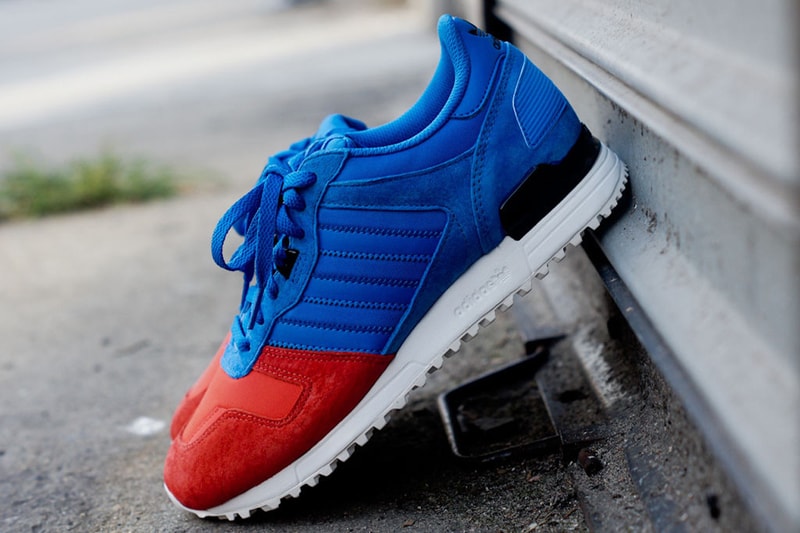 adidas Originals ZX700 Blue/Red 配色