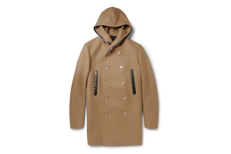 Balenciaga Wool-Blended Hooded Coat 連帽大衣