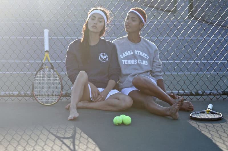 Canal Street Tennis Club x Reigning Champ 別注系列
