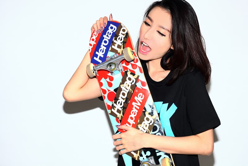 許穎與梁晶晶共同演繹 HEROTAG 2013 “Re’HEROTAG” 造型穿搭特輯