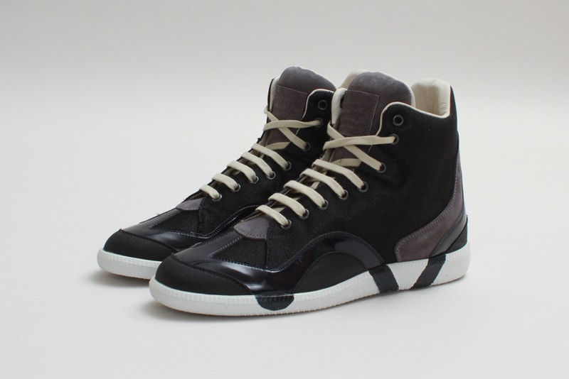 Maison Martin Margiela 2013 秋冬 High-Top Sneaker Black/Grey 鞋款