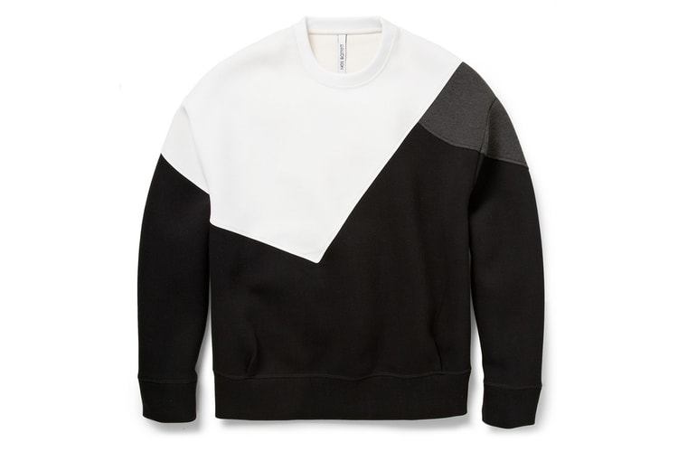 Neil Barrett Color-Block Bonded-Jersey Sweatshirt 拼色套頭運動衫