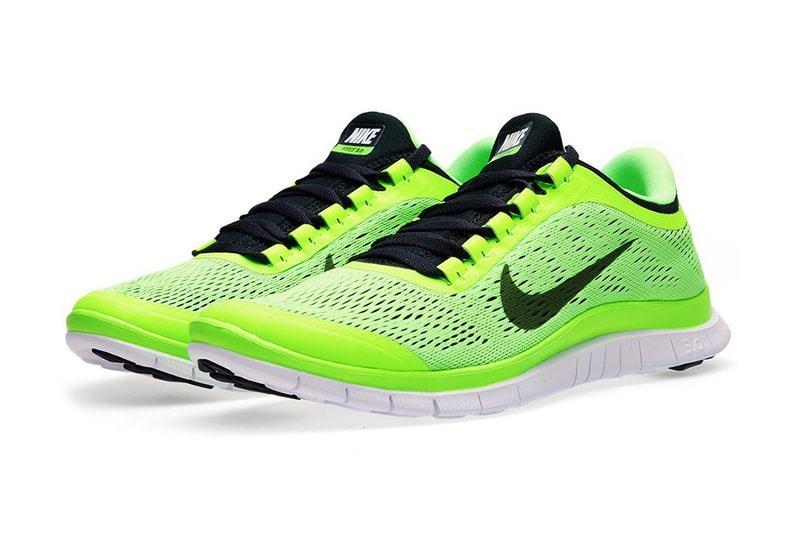 Nike Free 3.0 V5 Flash Lime 跑鞋