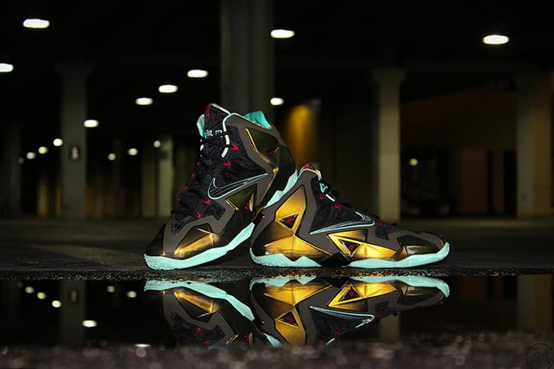 Nike LeBron 11 “Parachute Gold” 配色曝光