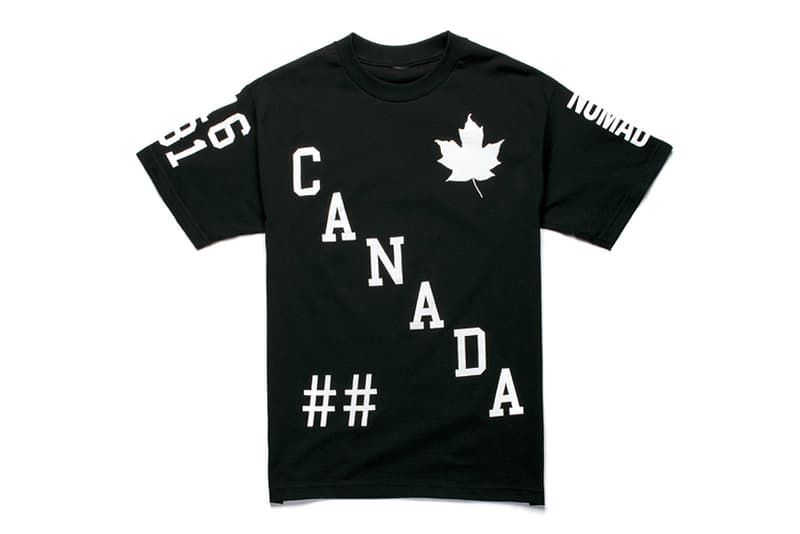 Nomad x Been Trill “CANADA” 聯名限量 T-Shirt