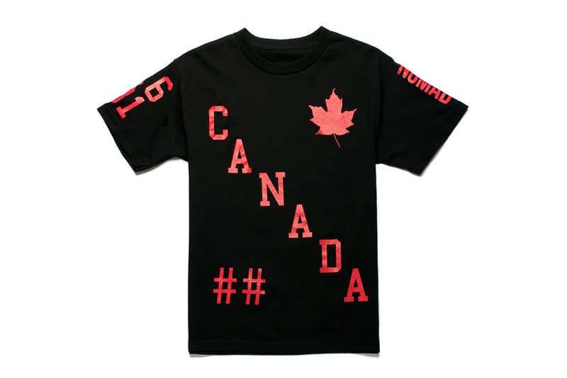 Nomad x Been Trill “CANADA” 聯名限量 T-Shirt