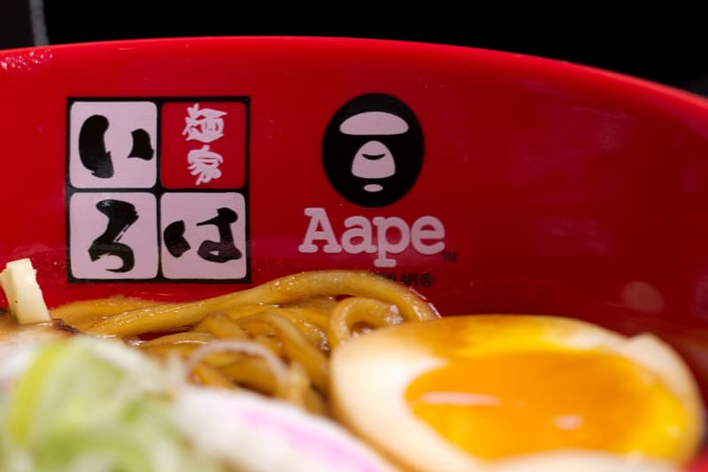 Ramen Iroha x AAPE by A Bathing Ape 期間限定拉麵店