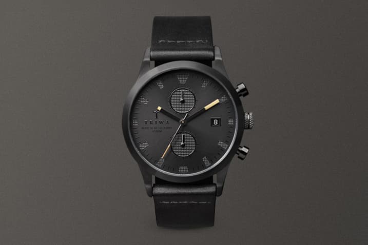 Rasmus Storm x TRIWA「Sort of Black」聯乘腕錶系列
