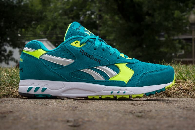 Reebok 2013 秋季 Inferno Teal/Neon Yellow 配色