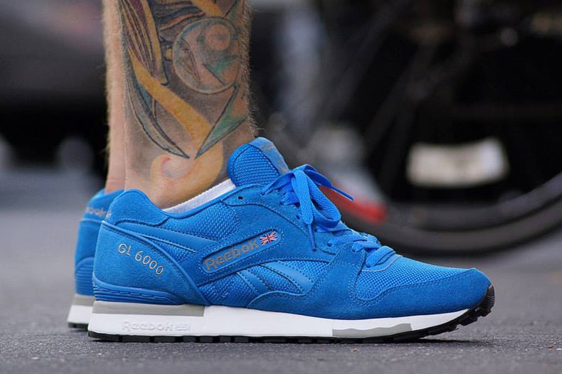 Reebok GL 6000 Cycle Blue/Cement 配色