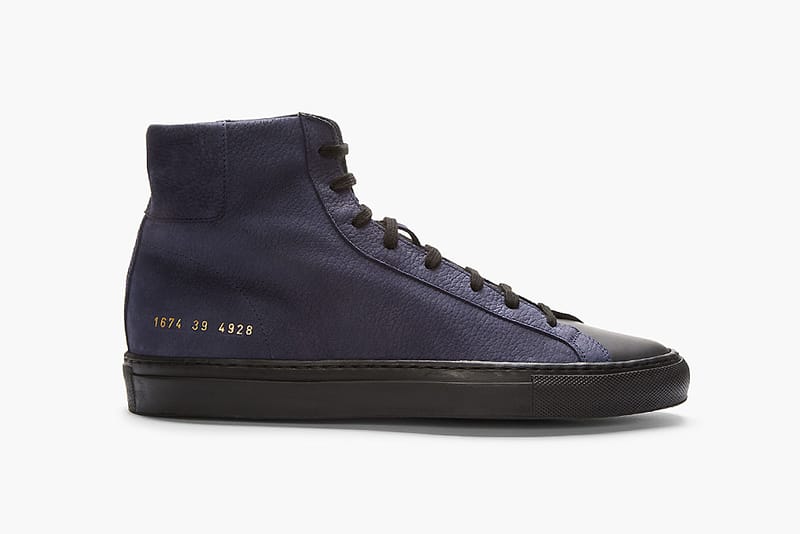 Robert Geller x Common Projects 聯名高筒鞋款