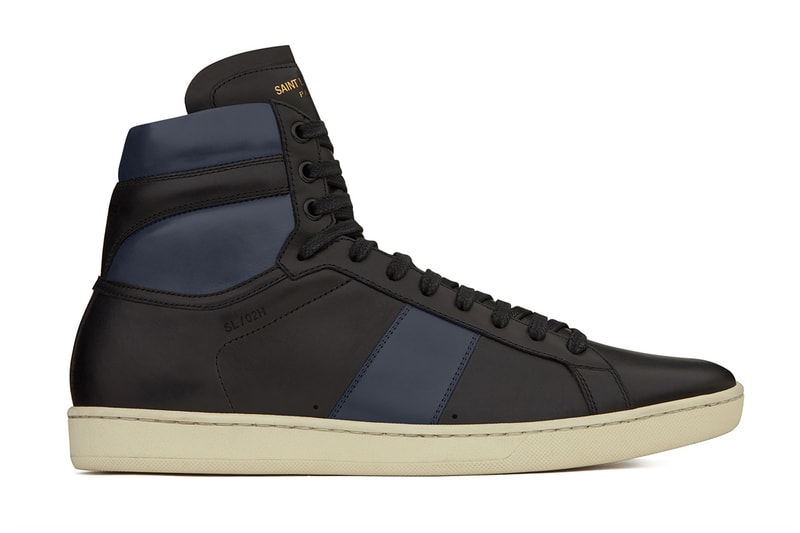 Saint Laurent Classic SL/02H High-Top Sneaker 高筒球鞋