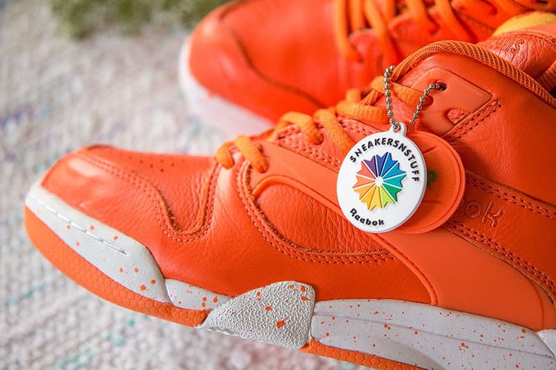 Sneakersnstuff x Reebok Court Victory Pump “Crayfish Party” 聯名鞋款