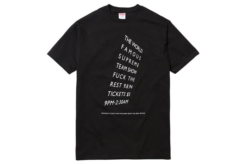 Supreme 2013 秋冬服裝系列