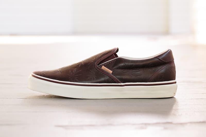 Vans Vault Classic Slip-On 59 LX “Leather Palm Leaf” 系列鞋款