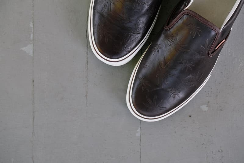 Vans Vault Classic Slip-On 59 LX “Leather Palm Leaf” 系列鞋款