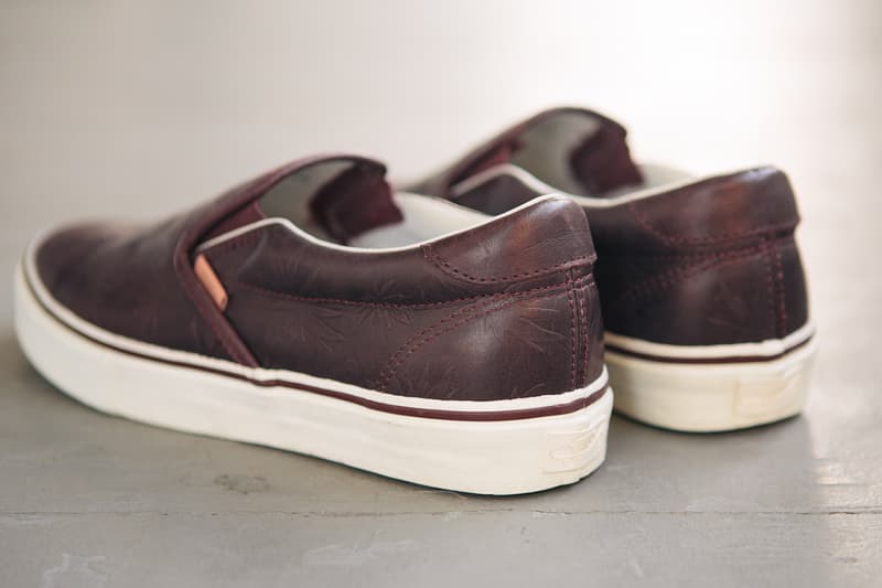 Vans Vault Classic Slip-On 59 LX “Leather Palm Leaf” 系列鞋款