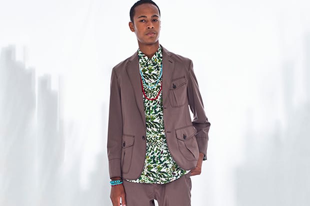 White Mountaineering 2014 春夏造型搭配 Lookbook