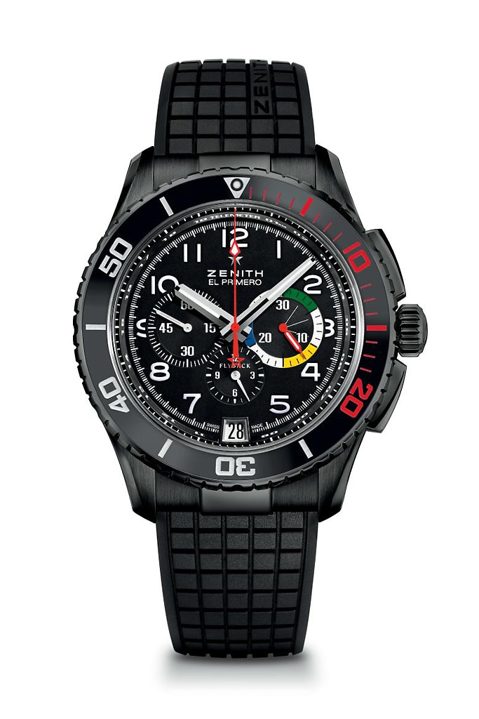 Zenith El Primero Stratos Flyback Rainbow L.E. 腕錶