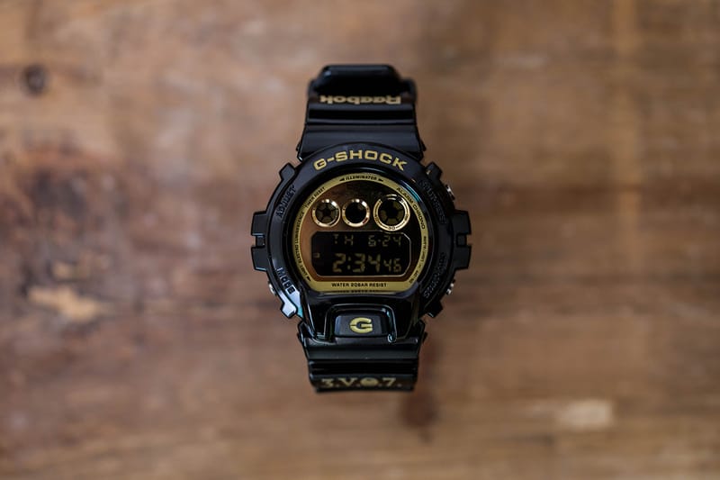 3.V.O.7. x Reebok x Casio G-Shock DW-6900 30 週年別注聯乘紀念錶款