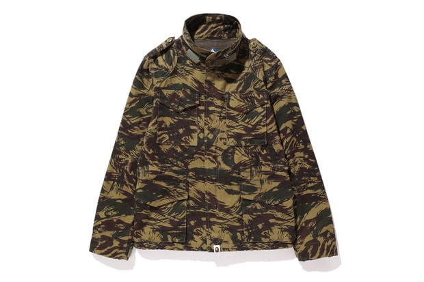 A Bathing Ape 2013 秋冬 LIZARD CAMO M-65 迷彩夾克
