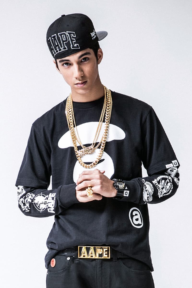 AAPE by A Bathing Ape 2013 秋冬造型搭配 Lookbook
