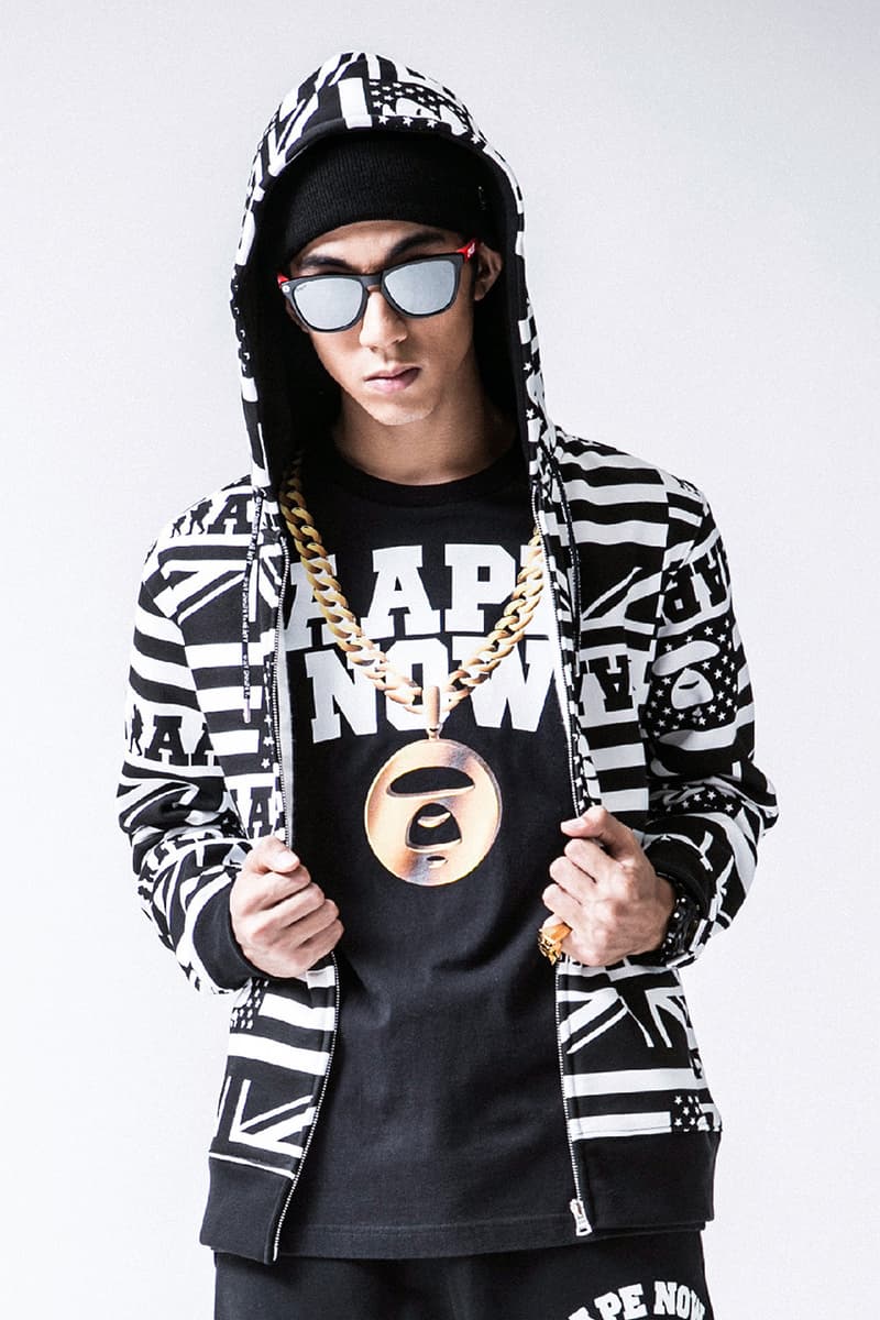 AAPE by A Bathing Ape 2013 秋冬造型搭配 Lookbook