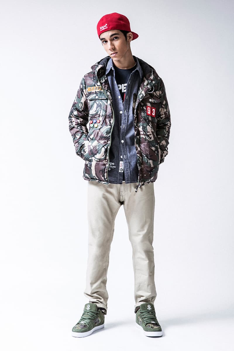 AAPE by A Bathing Ape 2013 秋冬造型搭配 Lookbook