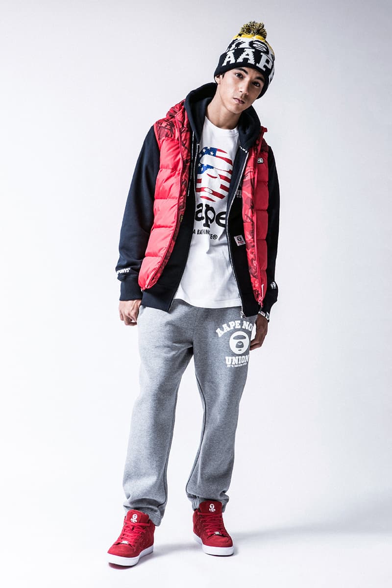 AAPE by A Bathing Ape 2013 秋冬造型搭配 Lookbook