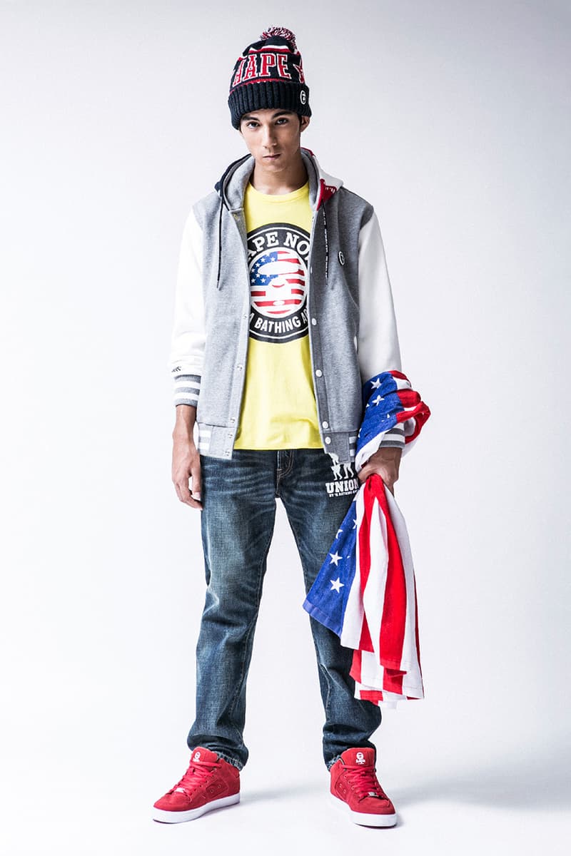 AAPE by A Bathing Ape 2013 秋冬造型搭配 Lookbook